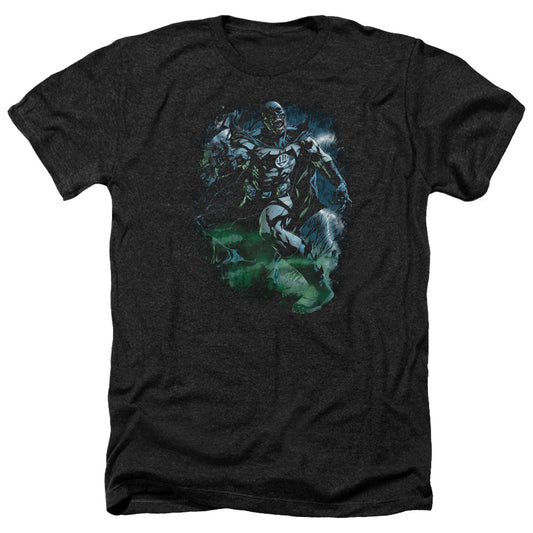 Green Lantern - Black Lantern Batman - Adult Heather-black