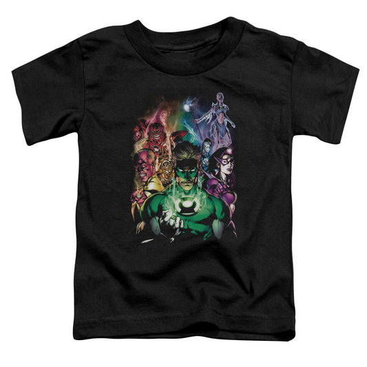 Green Lantern - The New Guardians - Short Sleeve Toddler Tee - Black T-shirt
