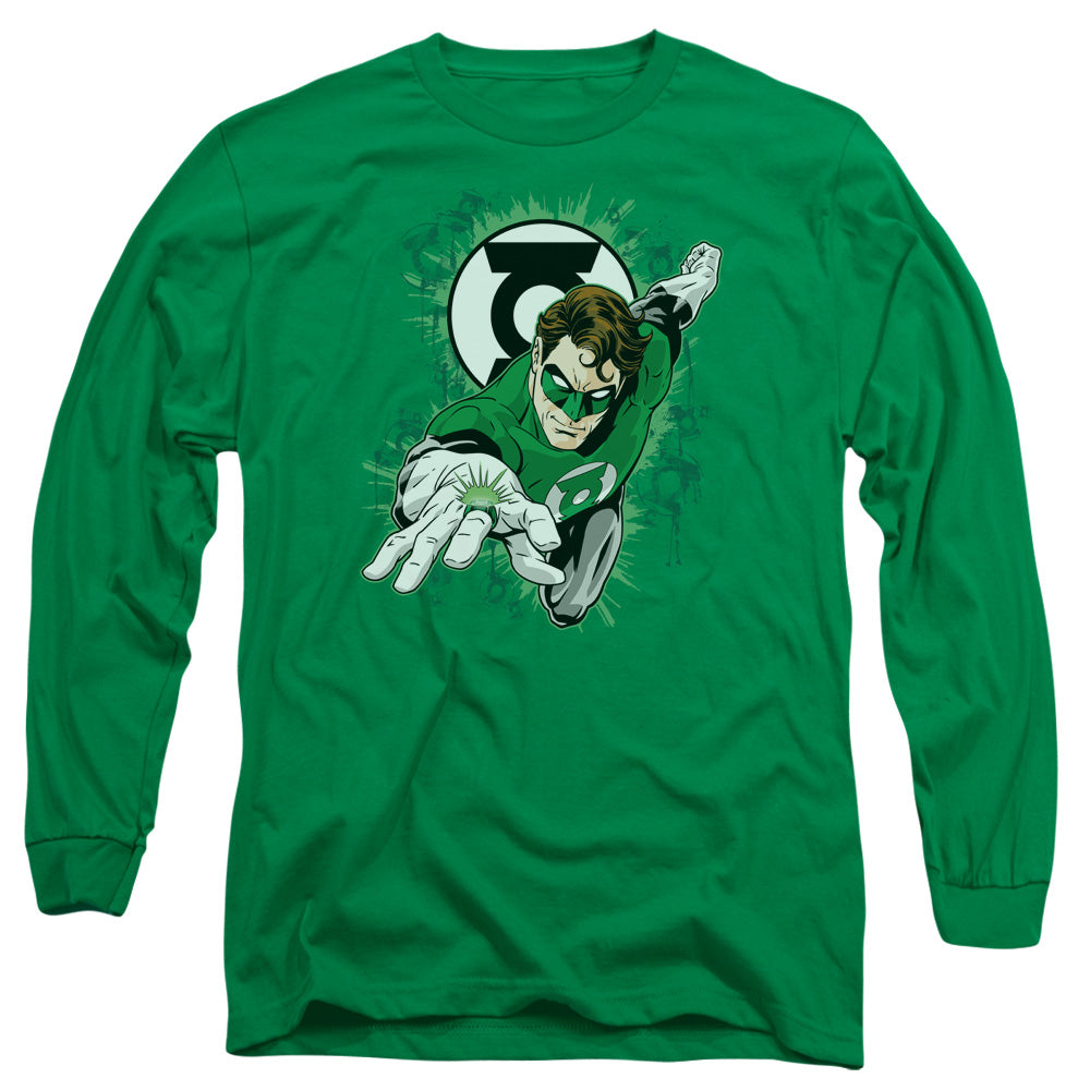 Gl - Ring First - Long Sleeve Adult 18/1 - Kelly Green T-shirt