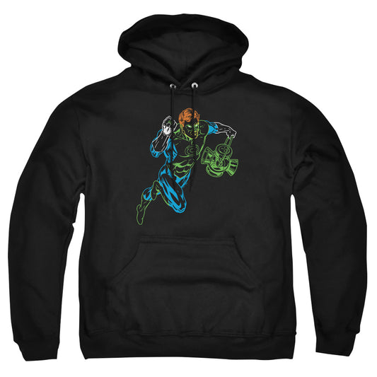 Gl - Neon Lantern - Adult Pull-over Hoodie - Black