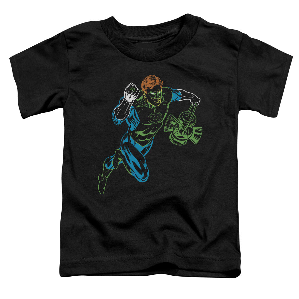 Gl - Neon Lantern - Short Sleeve Toddler Tee - Black T-shirt