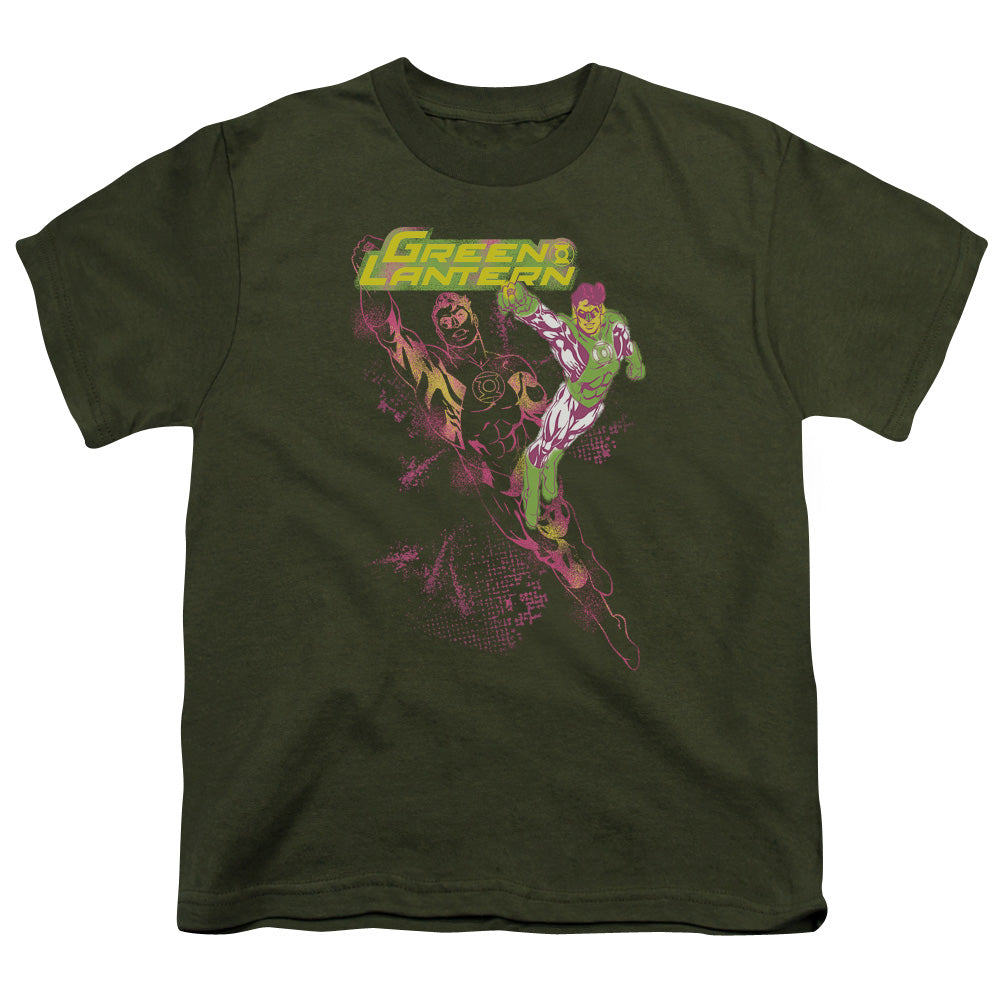 GL LANTERN SPRAY - S/S YOUTH 18/1 - MILITARY GREEN T-Shirt