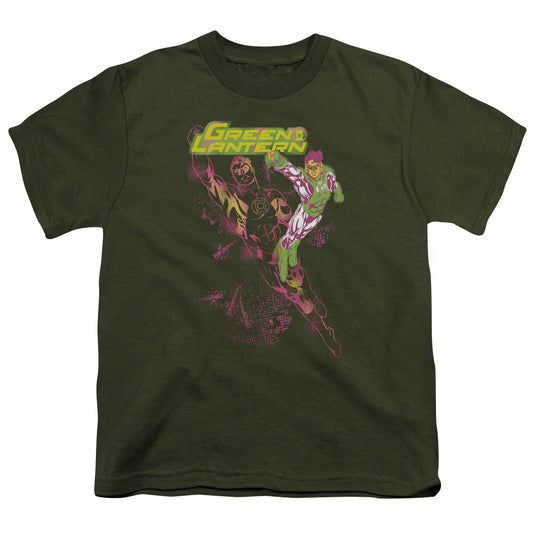 GL LANTERN SPRAY - S/S YOUTH 18/1 - MILITARY GREEN T-Shirt