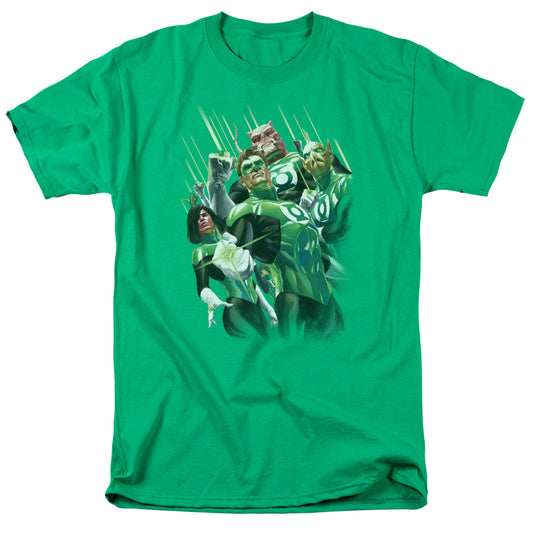 Gl - Power Of The Rings - Short Sleeve Adult 18/1 - Kelly Green T-shirt