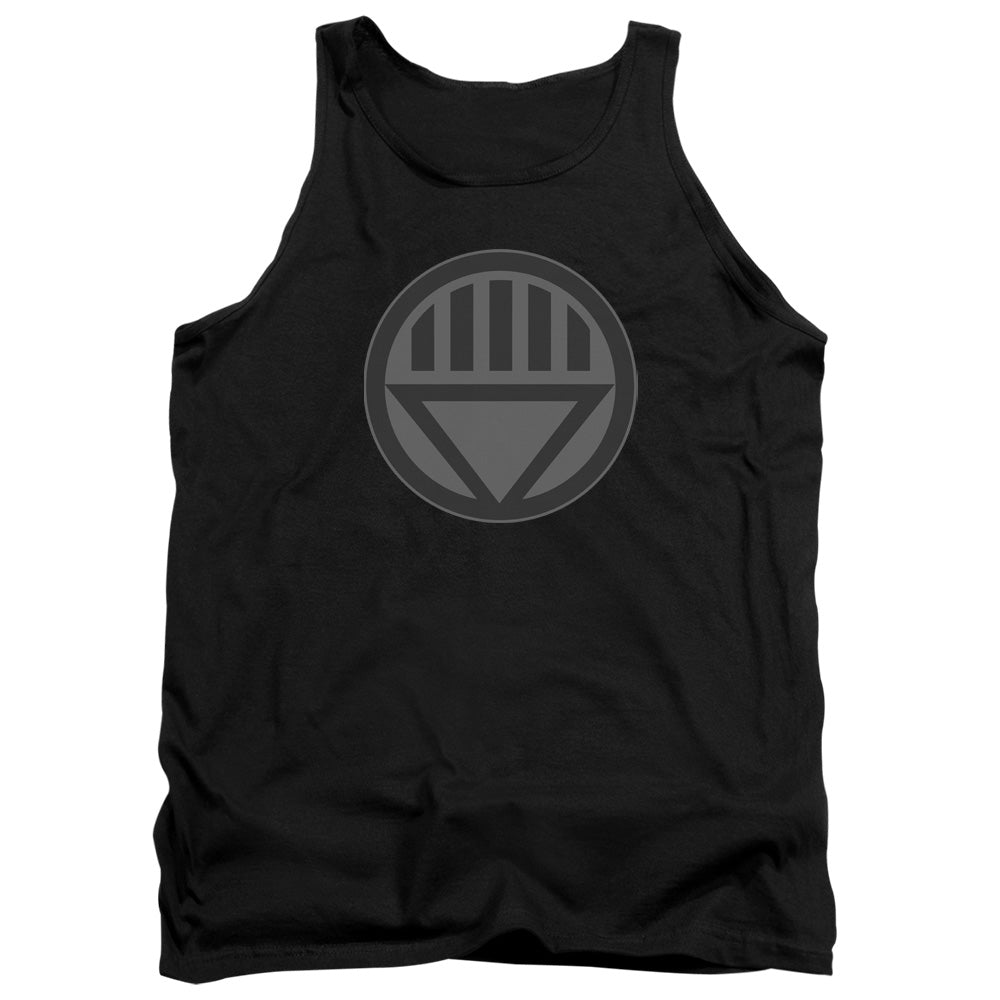 Green Lantern - Black Symbol - Adult Tank - Black