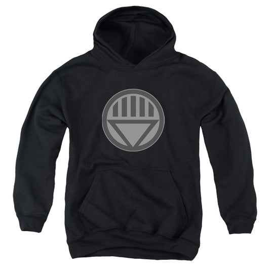 Green Lantern - Black Symbol - Youth Pull-over Hoodie - Black