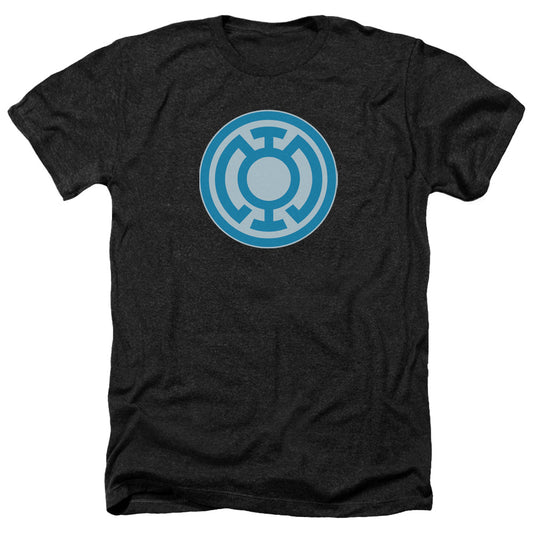 Green Lantern - Blue Symbol - Adult Heather-black