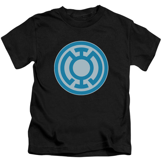 GREEN LANTERN BLUE SYMBOL - S/S JUVENILE 18/1 - BLACK - T-Shirt