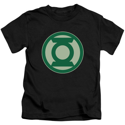 GREEN LANTERN GREEN SYMBOL - S/S JUVENILE 18/1 - BLACK - T-Shirt
