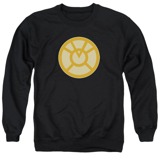 Green Lantern - Orange Symbol - Adult Crewneck Sweatshirt - Black