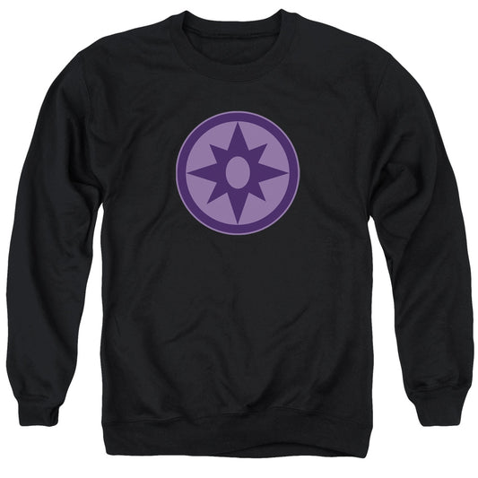 Green Lantern - Sapphire Symbol - Adult Crewneck Sweatshirt - Black