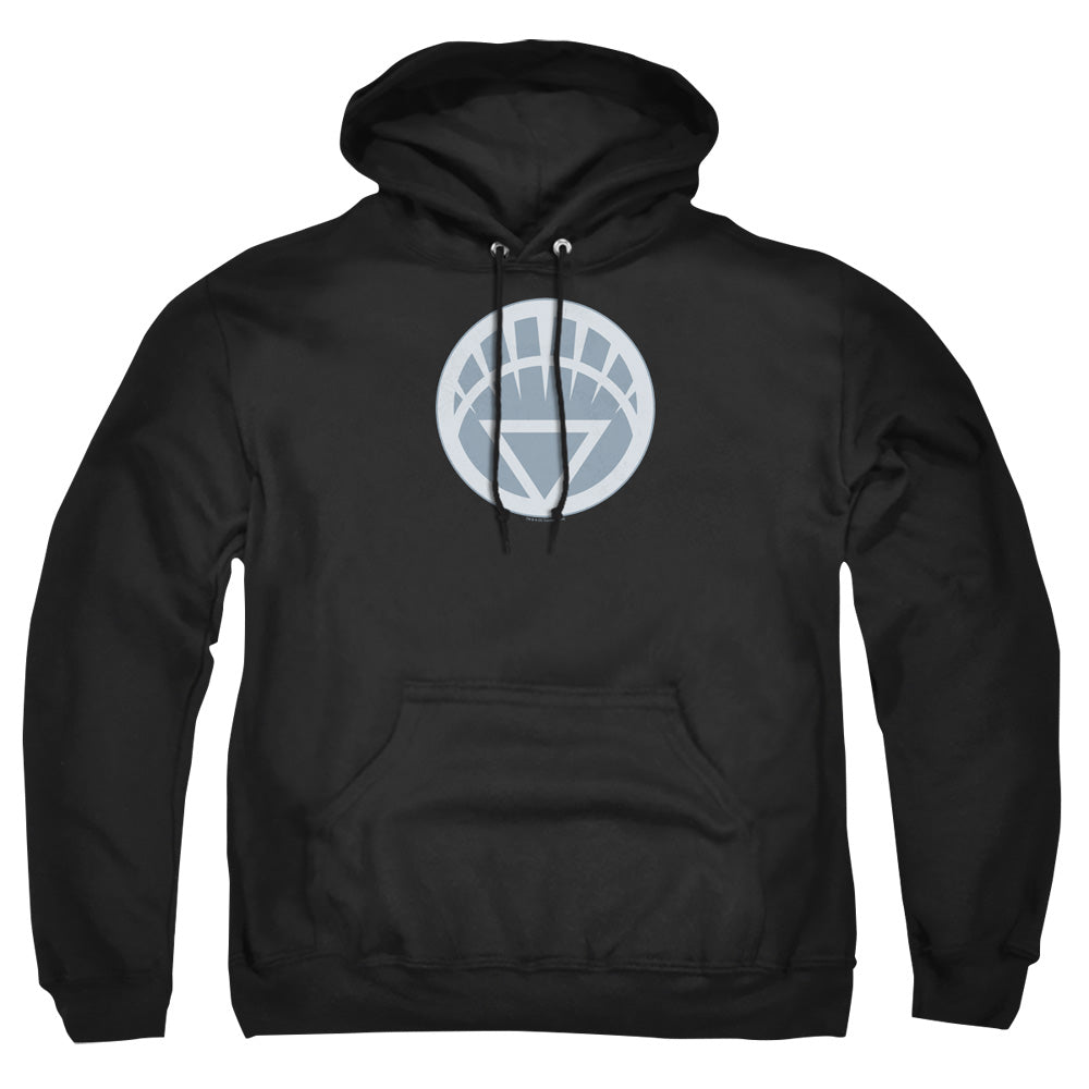 Green Lantern - White Symbol - Adult Pull-over Hoodie - Black
