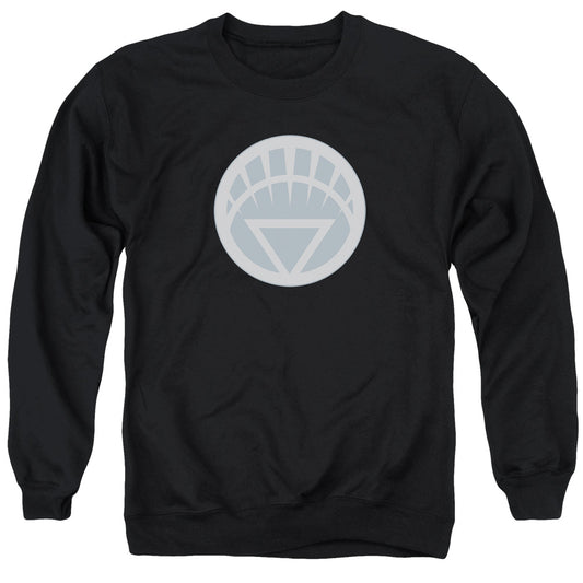 Green Lantern - White Symbol - Adult Crewneck Sweatshirt - Black