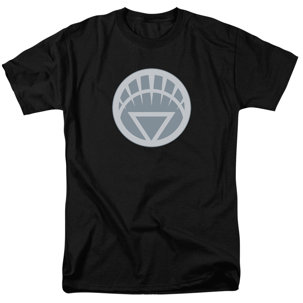 Green Lantern - White Symbol - Short Sleeve Adult 18/1 - Black T-shirt