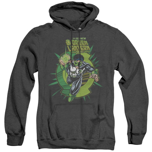 Green Lantern - Rayner Cover - Adult Heather Hoodie - Black