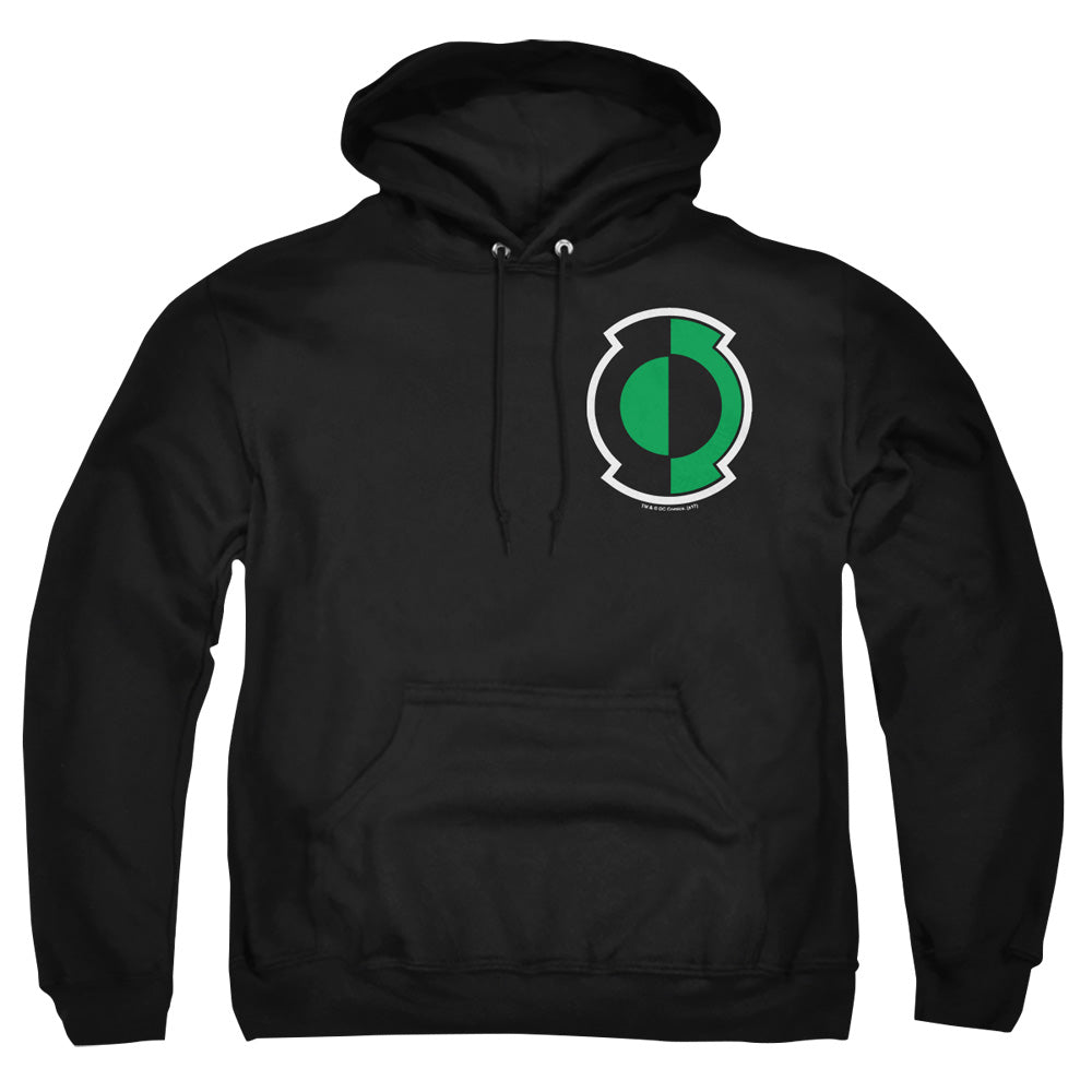 Green Lantern - Kyle Logo - Adult Pull-over Hoodie - Black