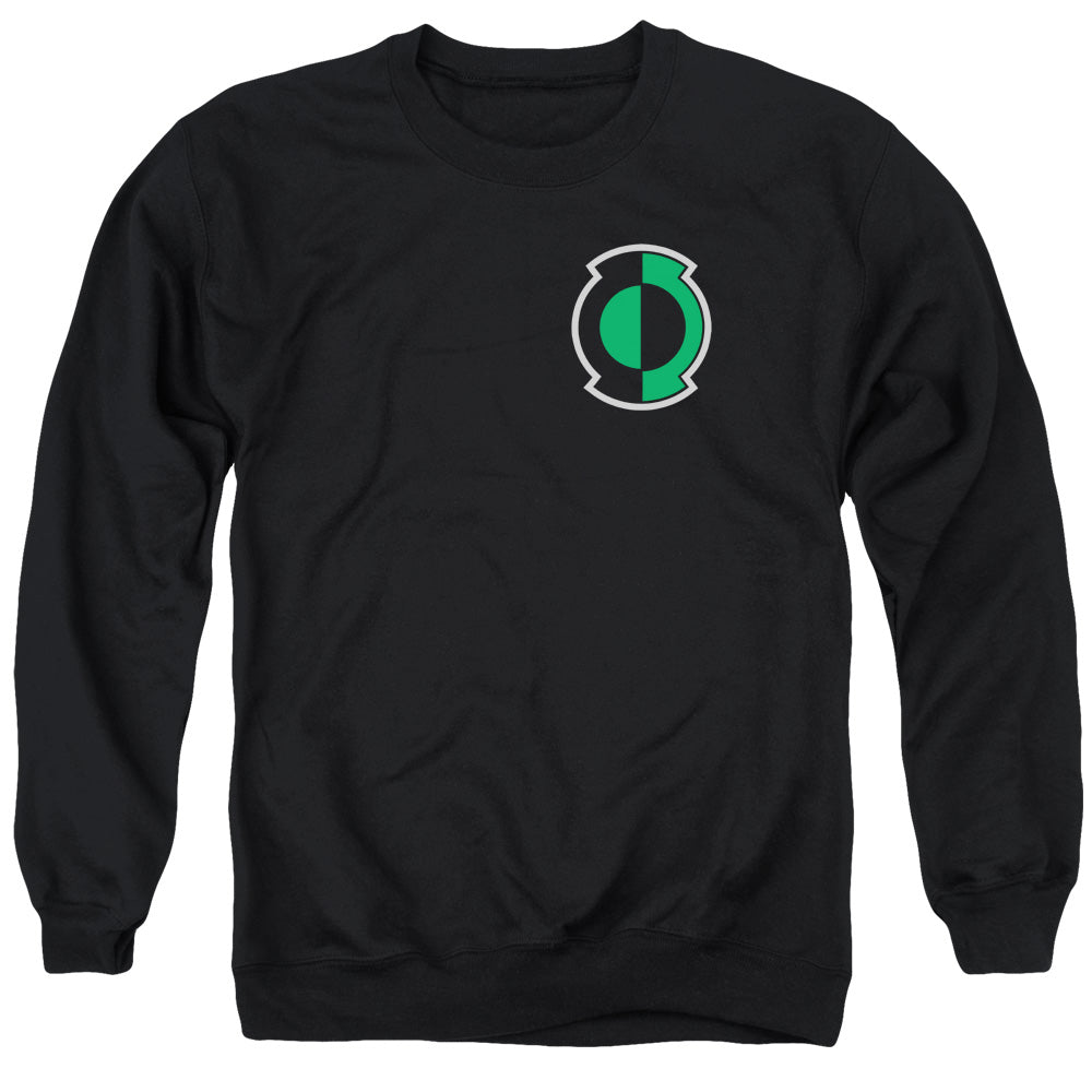 Green Lantern - Kyle Logo - Adult Crewneck Sweatshirt - Black