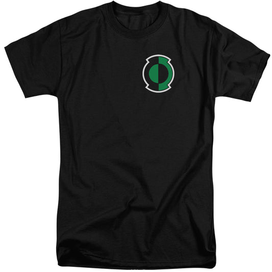 Green Lantern - Kyle Logo - Short Sleeve Adult Tall - Black T-shirt
