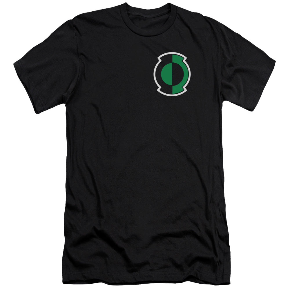 GREEN LANTERN KYLE LOGO - S/S ADULT 30/1 - BLACK T-Shirt