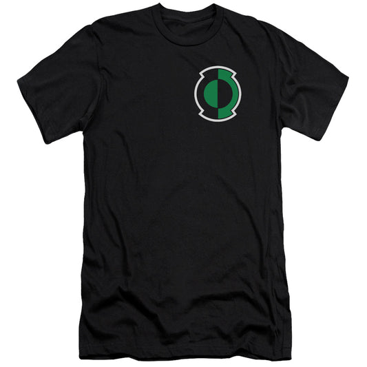 GREEN LANTERN KYLE LOGO - S/S ADULT 30/1 - BLACK T-Shirt