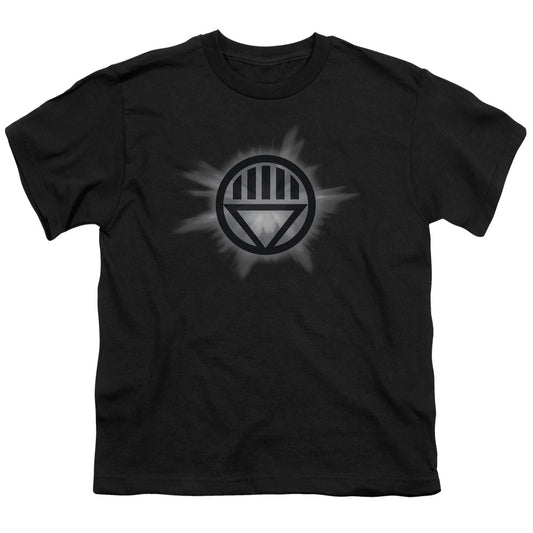 Green Lantern - Black Glow - Short Sleeve Youth 18/1 - Black T-shirt