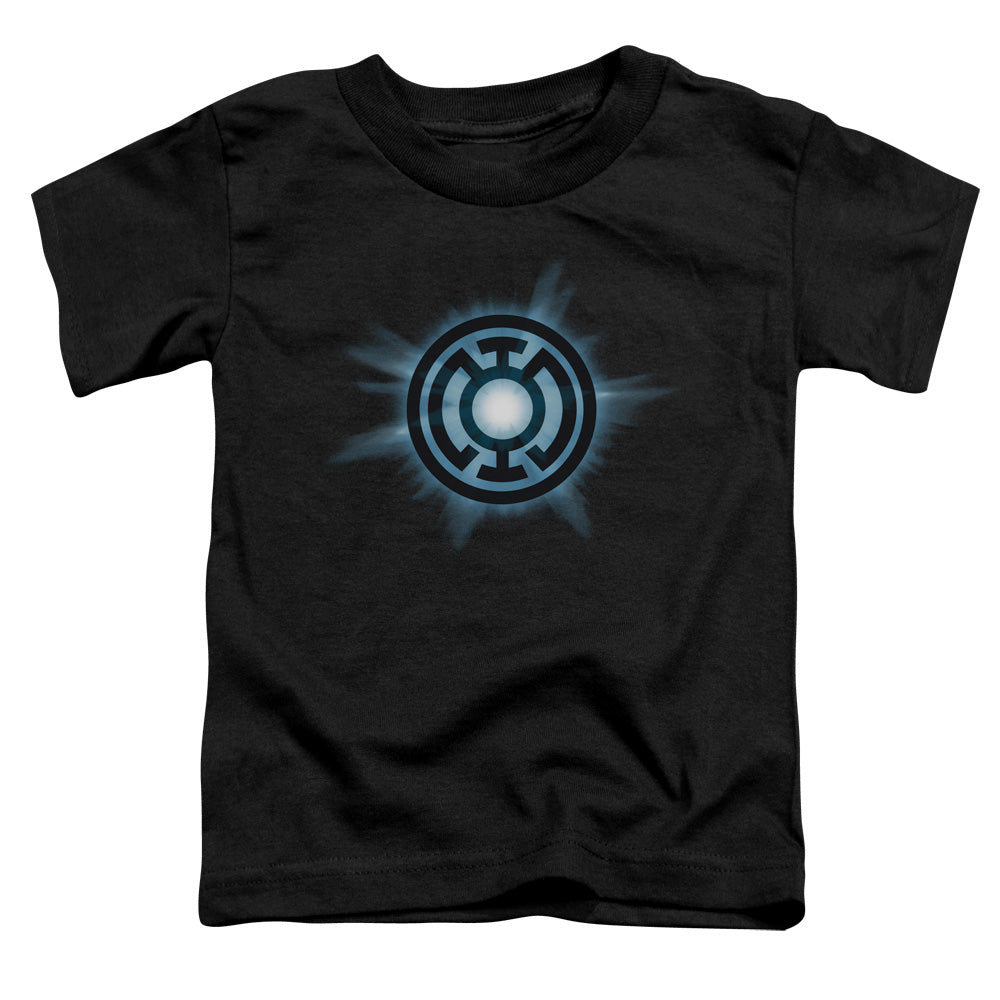Green Lantern - Blue Glow - Short Sleeve Toddler Tee - Black T-shirt