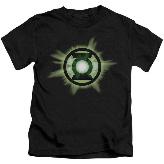 GREEN LANTERN GREEN GLOW - S/S JUVENILE 18/1 - BLACK - T-Shirt