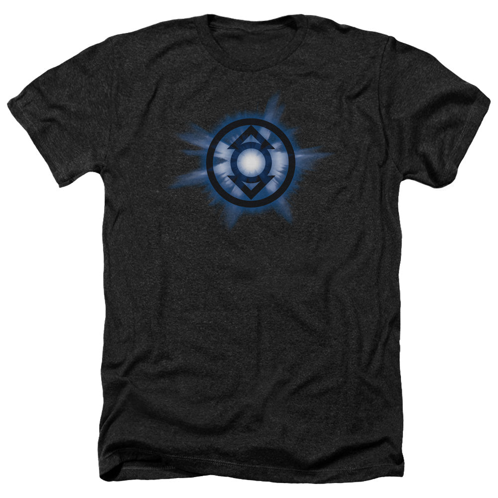 Green Lantern - Indigo Glow - Adult Heather - Black