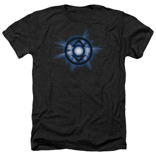 Green Lantern - Indigo Glow - Adult Heather - Black