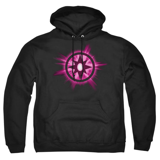 Green Lantern - Sapphire Glow - Adult Pull-over Hoodie - Black
