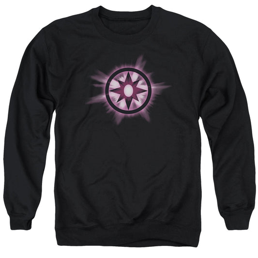 Green Lantern - Sapphire Glow - Adult Crewneck Sweatshirt - Black