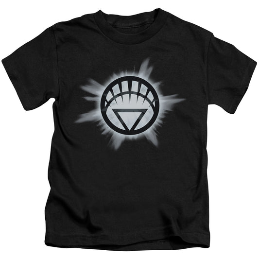 GREEN LANTERN WHITE GLOW - S/S JUVENILE 18/1 - BLACK - T-Shirt
