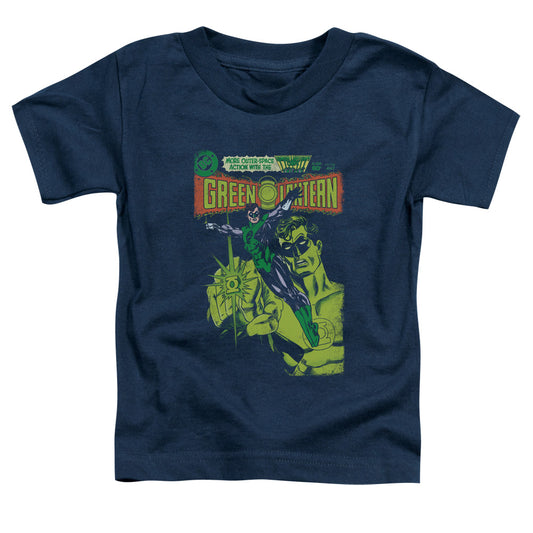 Green Lantern - Vintage Cover - Short Sleeve Toddler Tee - Navy T-shirt