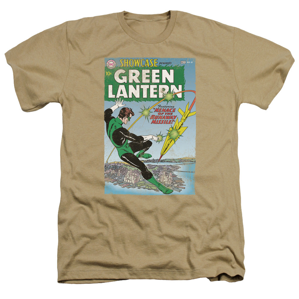 Green Lantern - Menace Missle - Adult Heather - Sand