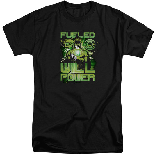 Green Lantern - Fueled - Short Sleeve Adult Tall - Black T-shirt