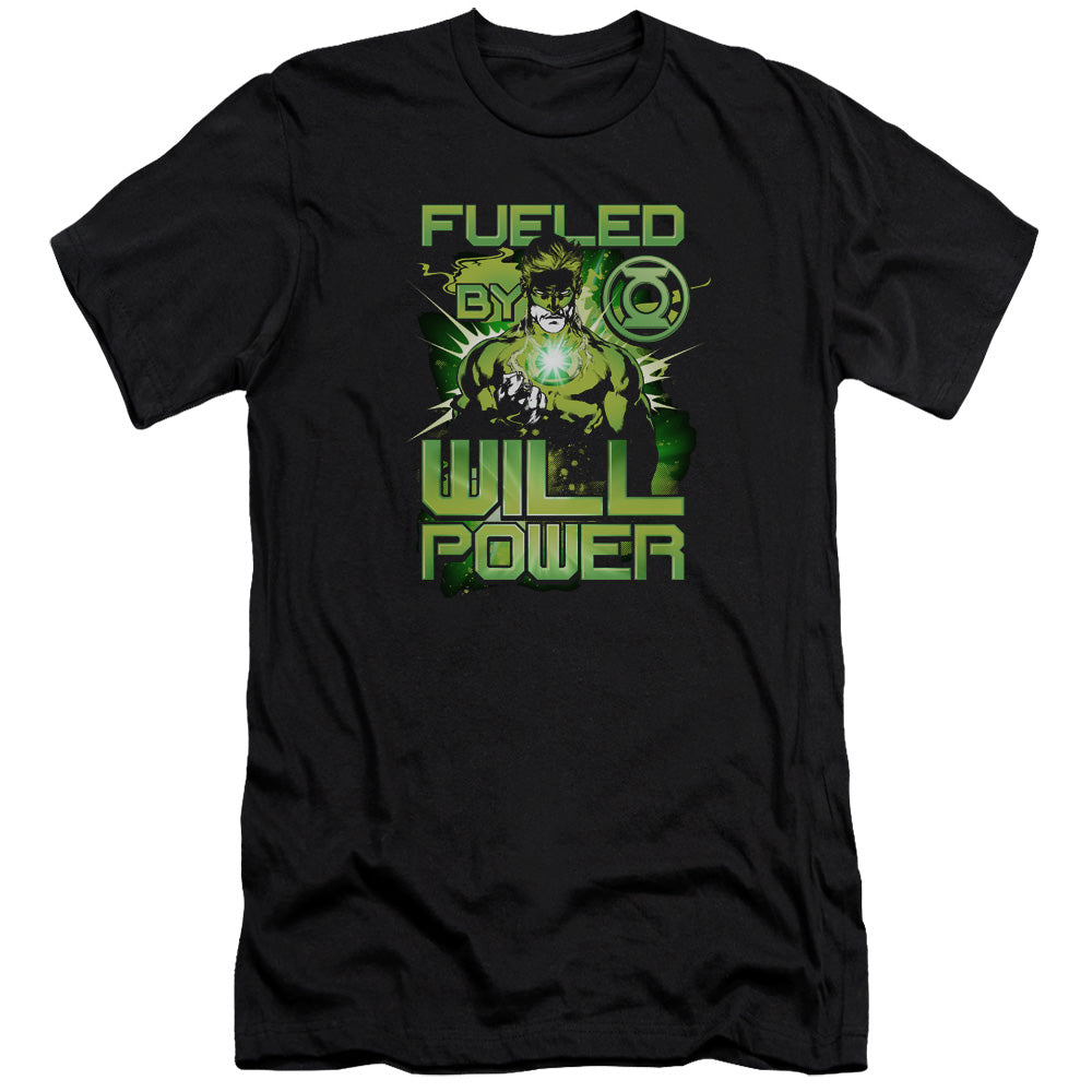 Green Lantern - Fueled - Short Sleeve Adult 30/1 - Black T-shirt
