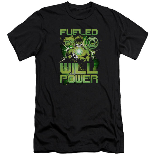 Green Lantern - Fueled - Short Sleeve Adult 30/1 - Black T-shirt