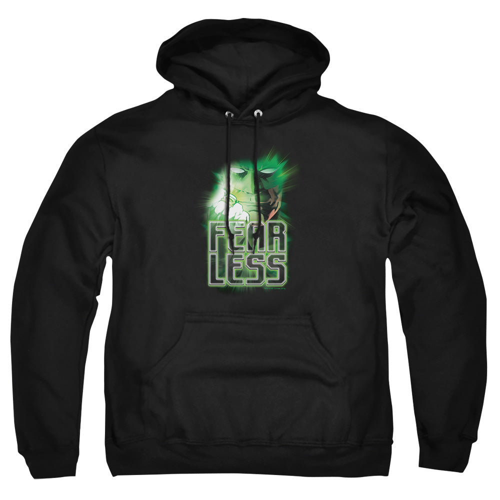 Green Lantern - Fearless - Adult Pull-over Hoodie - Black