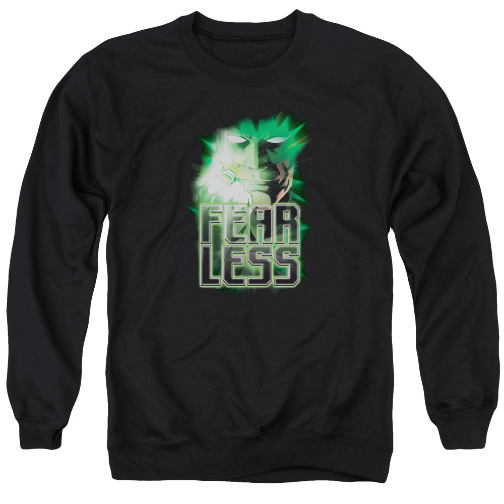 Green Lantern - Fearless - Adult Crewneck Sweatshirt - Black