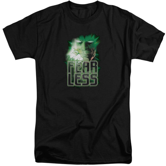 Green Lantern - Fearless - Short Sleeve Adult Tall - Black T-shirt