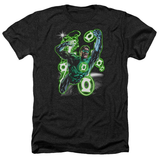 Green Lantern - Earth Sector - Adult Heather - Black
