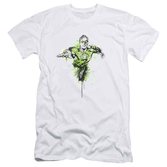 Green Lantern - Inked - Short Sleeve Adult 30/1 - White T-shirt