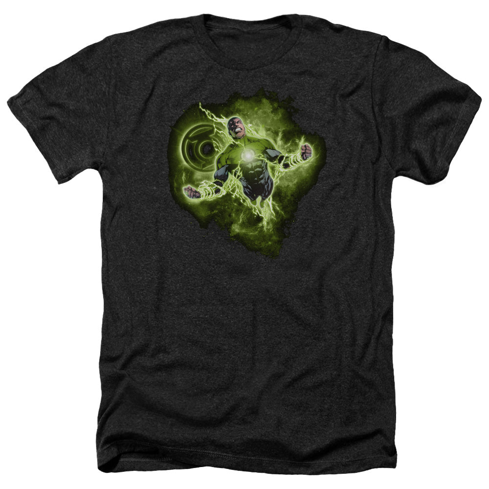Green Lantern - Lantern Nebula - Adult Heather-black