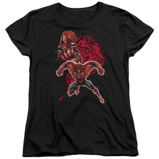 Green Lantern - Atrocitus - Short Sleeve Womens Tee - Black T-shirt