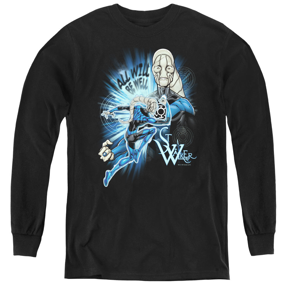 Green Lantern - Saint Walker - Youth Long Sleeve Tee - Black