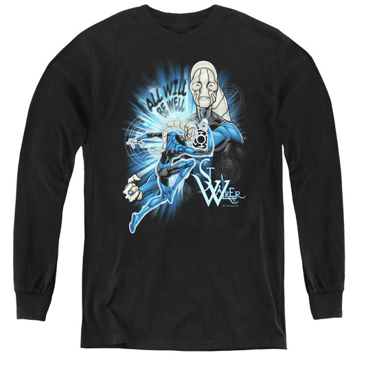 Green Lantern - Saint Walker - Youth Long Sleeve Tee - Black