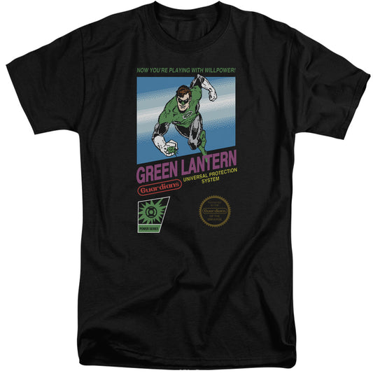 Green Lantern - Box Art - Short Sleeve Adult Tall - Black T-shirt