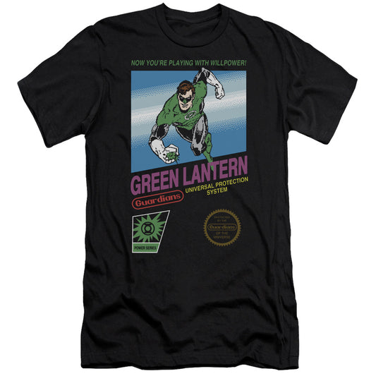 Green Lantern - Box Art - Short Sleeve Adult 30/1 - Black T-shirt