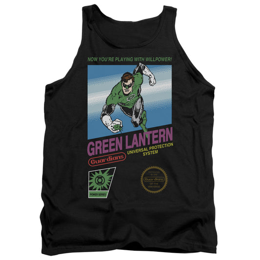 Green Lantern - Box Art - Adult Tank - Black