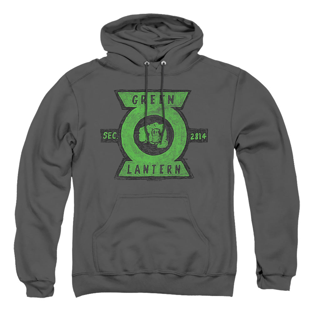 Green Lantern - Section - Adult Pull-over Hoodie - Charcoal